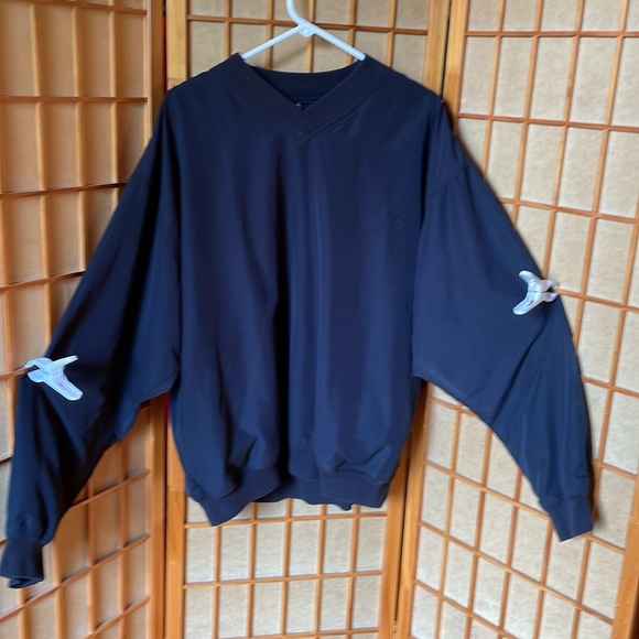 Head Jacket Golf Mens Navy Windbreaker Pull on Jacket - Picture 3 of 10